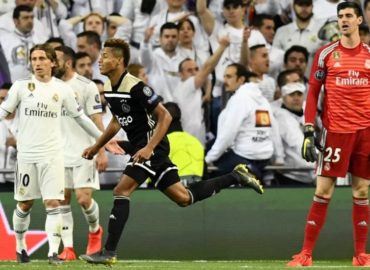El ajax elimina al Real Madrid de la Champions