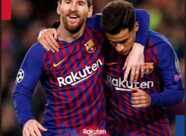 Con doblete de Messi, Barcelona aplastó al Lyon