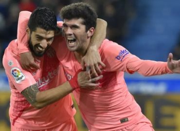El Barcelona acaricia el título de Liga tras derrotar 2-0 al Alavés