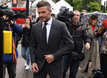 Justicia Británica condena a David Beckham