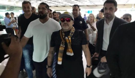 Detuvieron a Maradona en Argentina