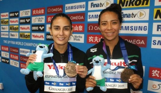 Paola Espinosa y Melany Hernández logran bronce y boleto a Tokio 2020