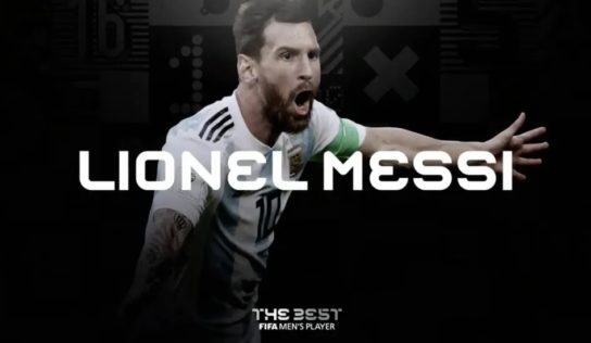 Messi gana The Best por primera vez en su carrera