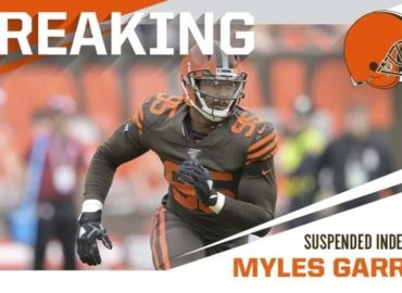 Myles Garrett es suspendido indefinidamente de la NFL