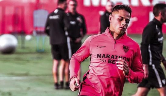 Chicharito, ausente en lista del Sevilla para enfrentar al Real Madrid