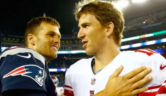 Tom Brady felicita a Eli Manning por su retiro con divertido mensaje
