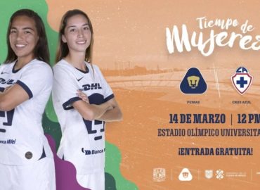 Pumas femenil jugará por primera vez en el Olímpico Universitario