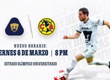 Pumas vs América se jugará en viernes por marchas del 8 de marzo