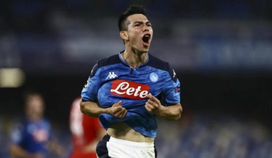 ‘Chucky’ Lozano anota gol con el Napoli