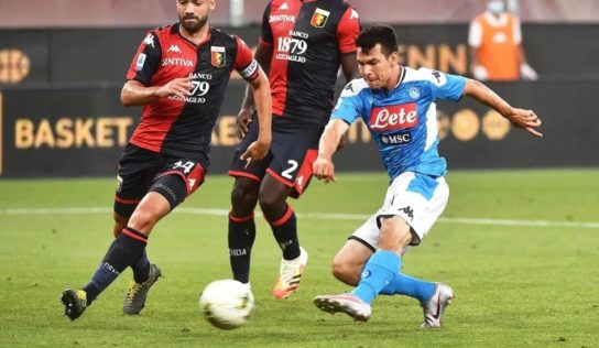 ‘Chucky’ Lozano anota el gol de la victoria frente al Genoa