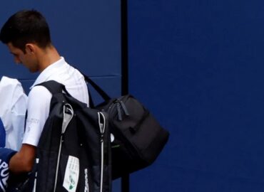 “Me siento triste y vacío”, expresa Djokovic tras descalificación del Abierto de Estados Unidos