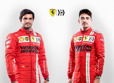 Presenta Ferrari a sus pilotos