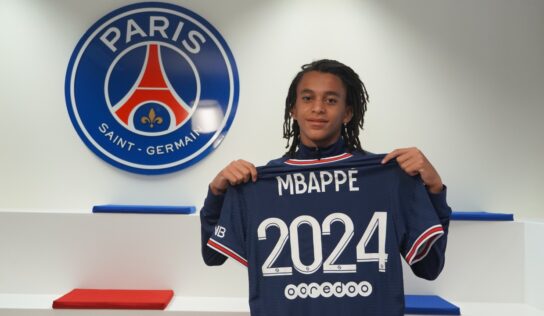 ¡Mbappé firma por 3 años con PSG! Pero se trata de Ethan, su hermano pequeño