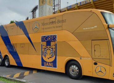 ¡’Refuerzo’ de lujo! Tigres tiene nuevo autobús para el Apertura 2021