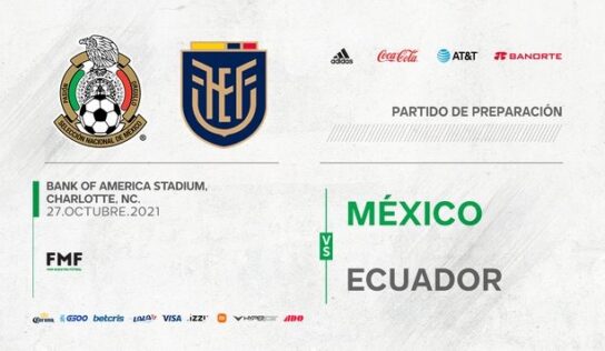 Selección Mexicana anuncia partido amistoso ante Ecuador