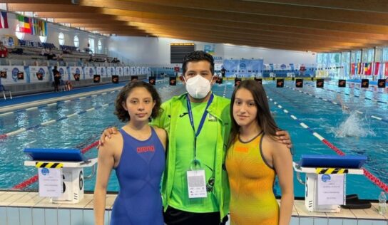 Continúa su preparación nadadora queretana rumbo al Campeonato Mundial de Madeira
