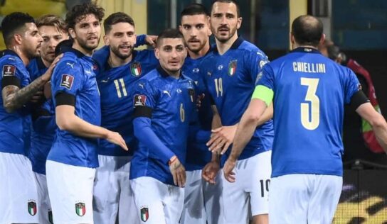 Selección de fútbol de Italia podría calificar al Mundial Qatar 2022