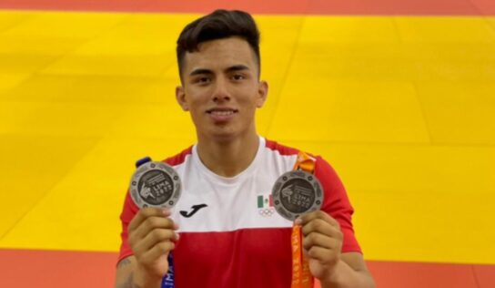 El judoka queretano, Diego Damian gana dos medallas de plata en el Panamericano en Perú