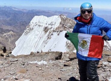 Andrea Dorantes, mexicana que va a la conquista de las 7 cumbres