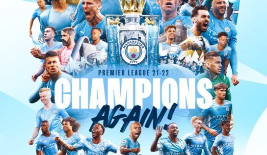 Manchester City logra el título de la Premier League