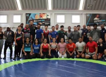 Querétaro es sede de entrenamientos de luchadores élite de Chile y Ecuador