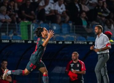 Laínez anota su primer gol con el Sporting Braga
