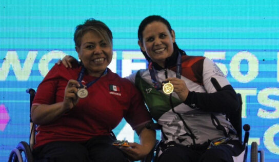 Suben al podio tres nadadoras queretanas en la Serie Mundial de Paranatación￼