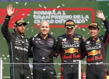 Verstappen gana el GP de México, Sergio Pérez termina en tercero