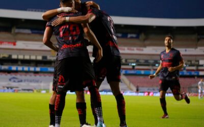 Atlas empata a tres goles con el Querétaro