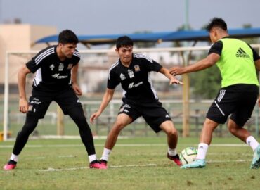 ‘Chima’ ensaya con Fierro y Tercero de cara al partido contra Toluca