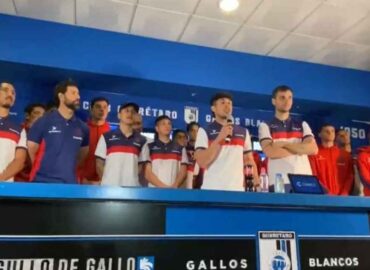 Jugadores de Atlético de San Luis ofrecen respaldo a Gustavo Leal