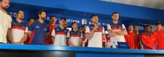 Jugadores de Atlético de San Luis ofrecen respaldo a Gustavo Leal